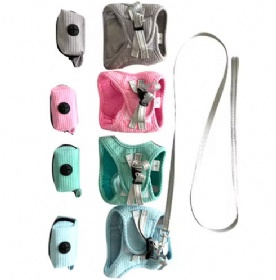 Good Selling Modern Design Colorful Breathable Dog Leash Harness Comfortable No Pull Dog Harness for Small and Medium Dog